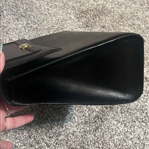 Bally Vintage Top Handle Satchel Black Leather Classic - Picture 10 of 16